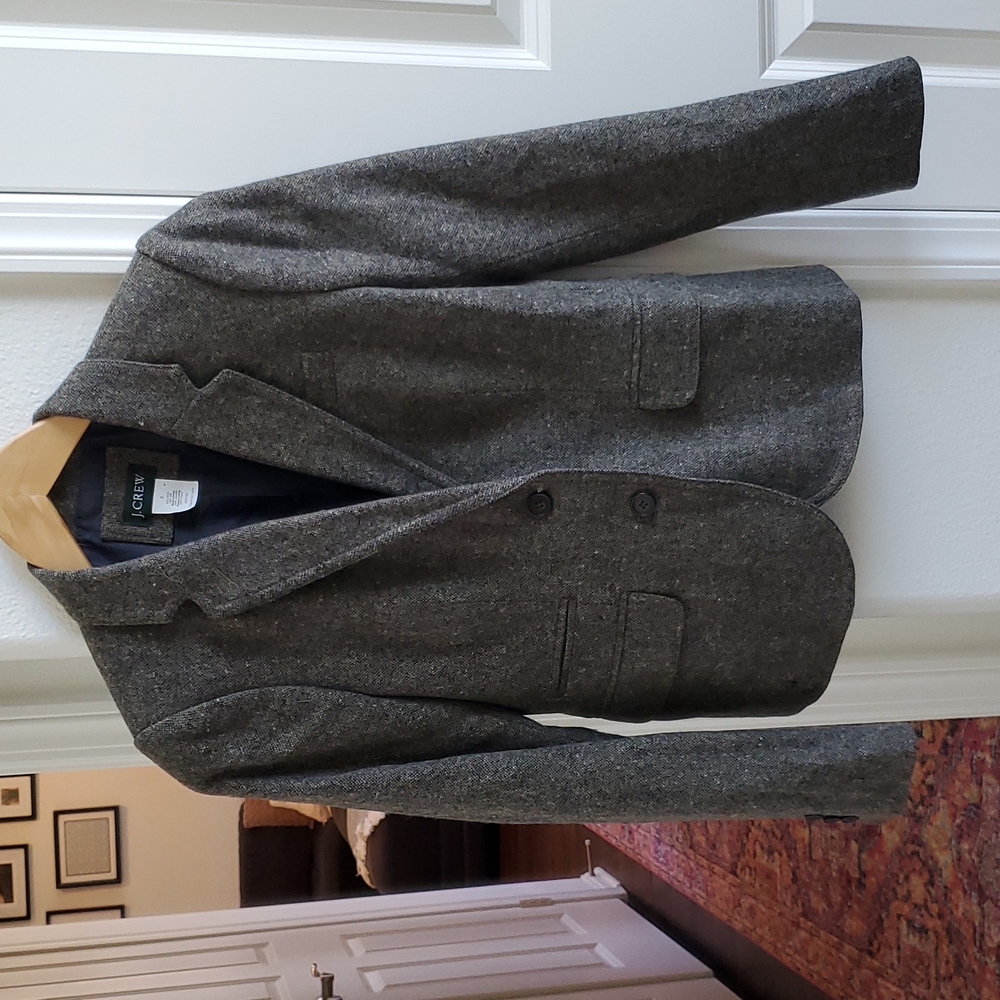 J. Crew wool silk blazer size 2